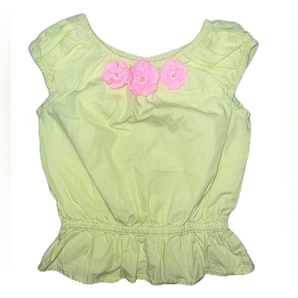 Gymboree Girls Floral Top size 3